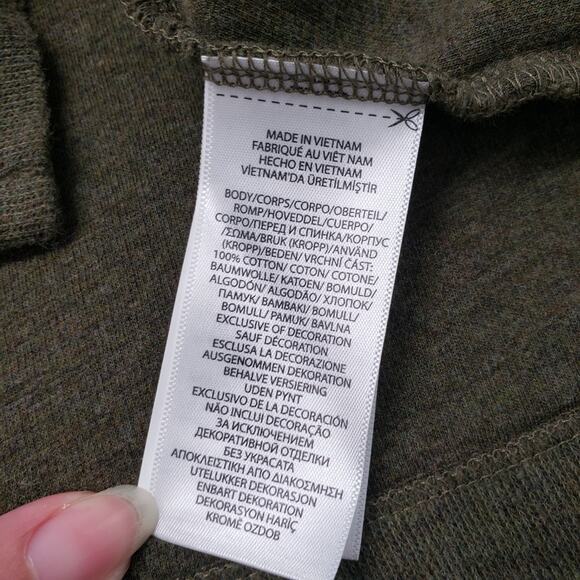 Polo Ralph Lauren 1/4 Zip Sweater Mens Small Green Pullover Preppy Casual Cotton - Picture 10 of 16